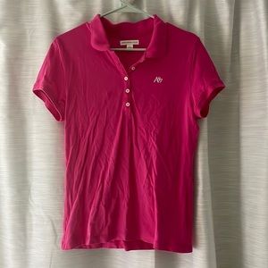 Pink Aeropostale shirt.